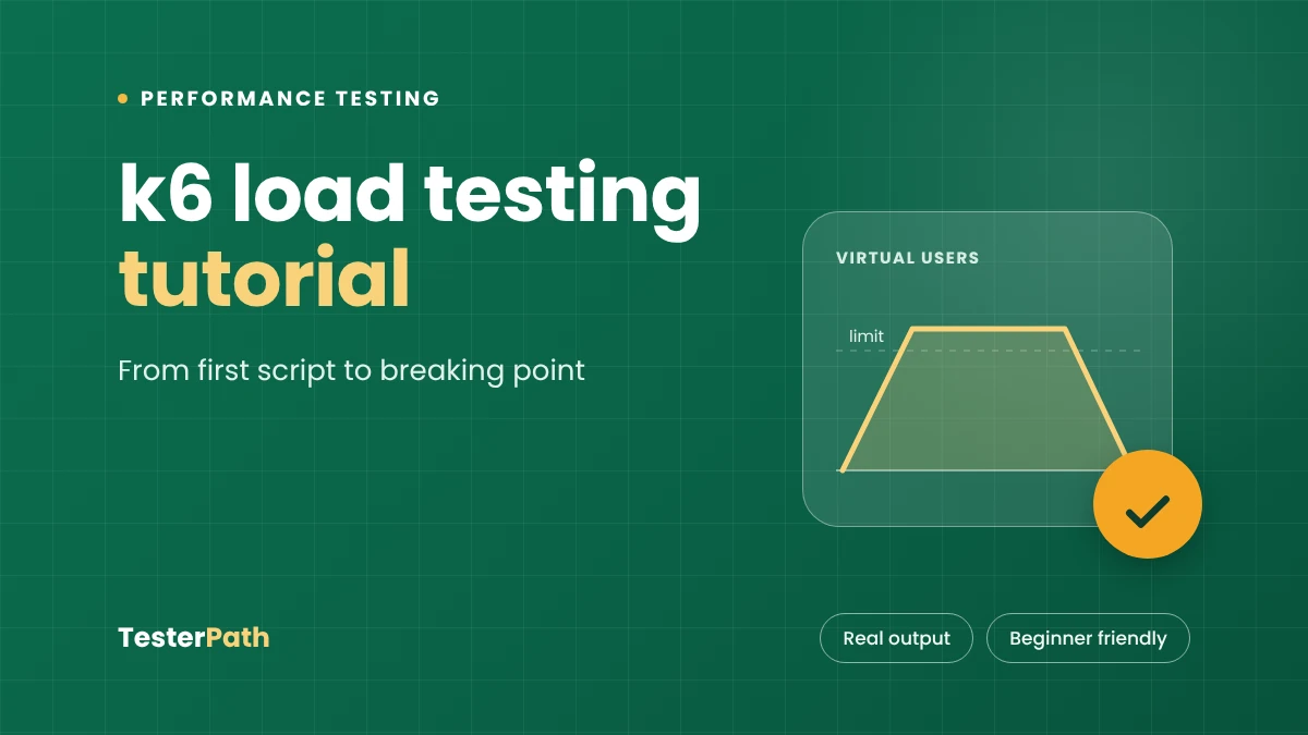 k6 Load Testing Tutorial for Beginners: Step by Step